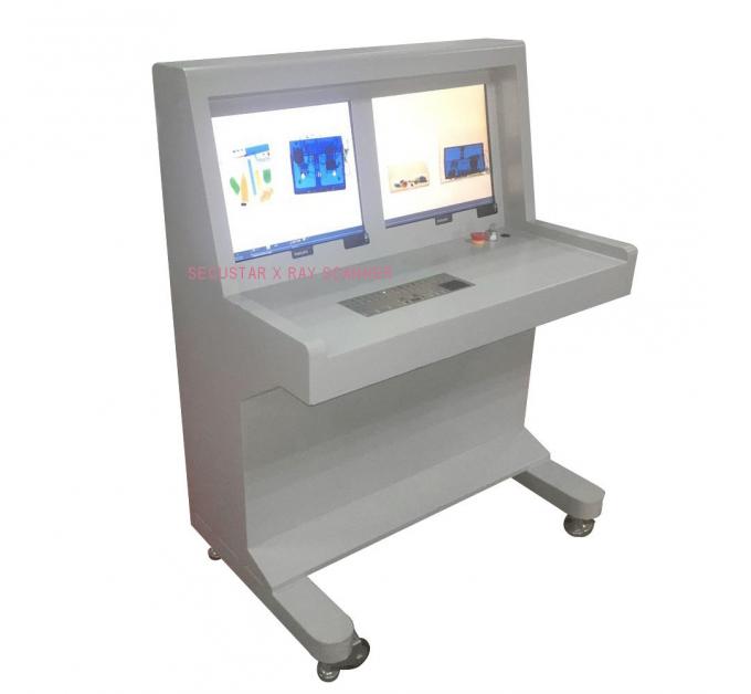 Máquina dois da bagagem X Ray do aeroporto do elevado desempenho exposição de 19 monitores da polegada 1