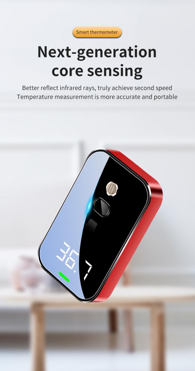 Portable 0,2 caixas do detector do termômetro do sensor de Melexis dos segundos 4