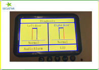 O detector de metais do quadro de porta do alarme do LCD da segurança do hotel com 4-8 horas põe o backup fornecedor