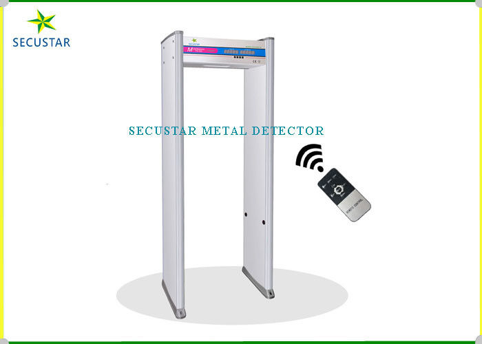 Detector de metais de controle remoto do quadro de porta, varredores profissionais da segurança aeroportuária fornecedor